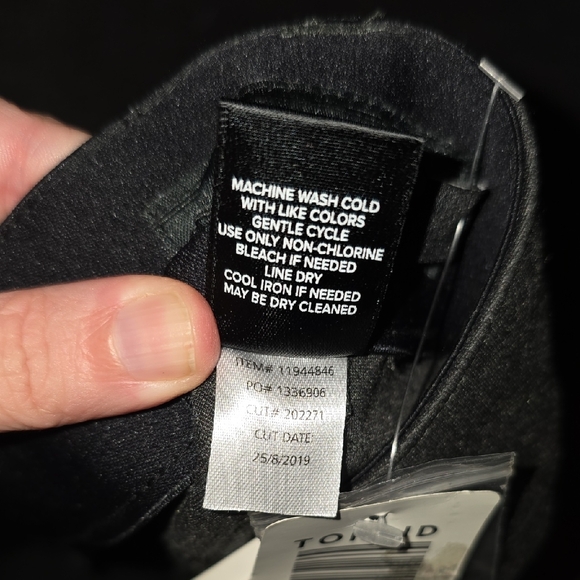 Torrid Size 16 Charcoal Tailored Trouser Stretchy Skinny Pants Elastic Waistband - Picture 11 of 11